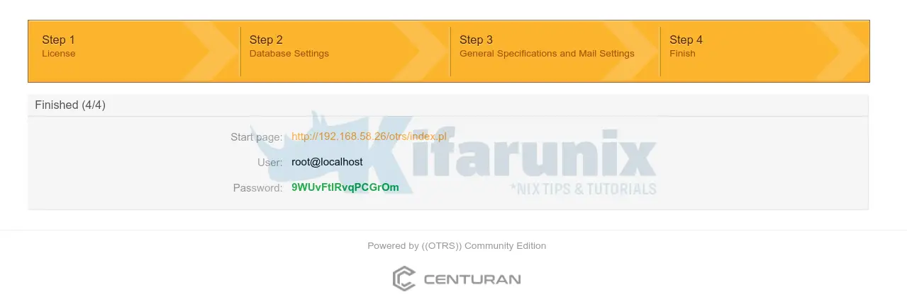 RockyLinuxにOTRSチケットシステムをインストールする
